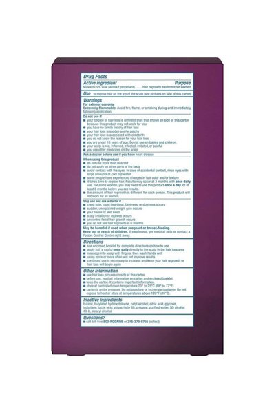 Rogaine Rogaine Women's Foam Contains Two Packages