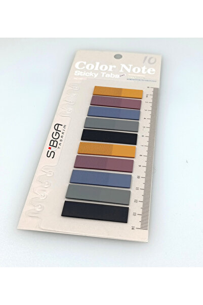 sibga tasarım Transparent Color Postit Post-It Post It. Book Marker Bookmark Postit Sticker Note Paper 200 Sheets