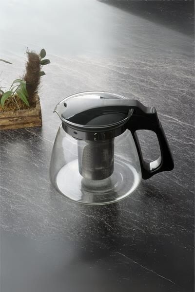 bilshop Glass Teapot with Strainer 1100 ml