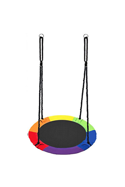 SERSIMO Balansoar cuib 100 cm, înălțime reglabilă, 150 kg, multicolor
