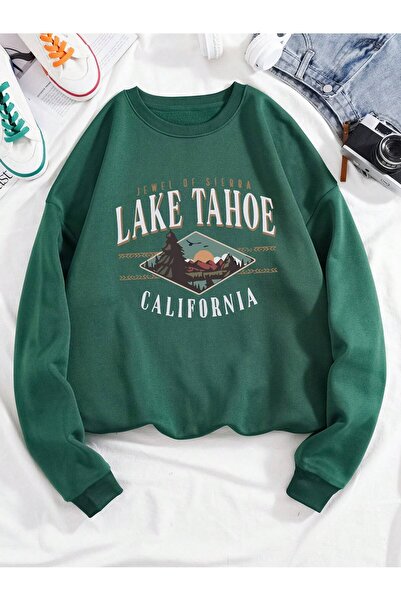 StartMore سترة حرارية مبطنة بتصميم جبلي وحروف، قمصان بأكمام طويلة للتخرج والع...