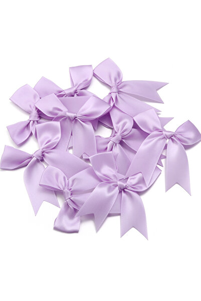 Vipfoni Hazır Fiyonk Sade Minik Saten Kurdele 2 cm 25 Adet