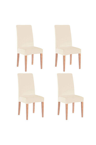 SERSIMO Set de 4 huse universale pentru scaune, dimensiune universală, polies...