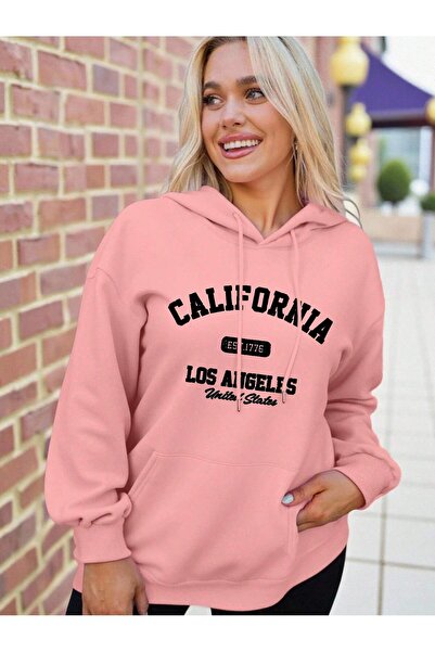 StartMore Reshift Plus Size Women's Casual Daily Letter Print Pullover Hoodie...