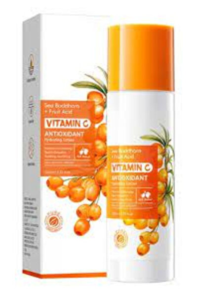 SADOER Vitamin-C Moisturizer with Sea Buckthorn and Fruit Acid, 120 ml