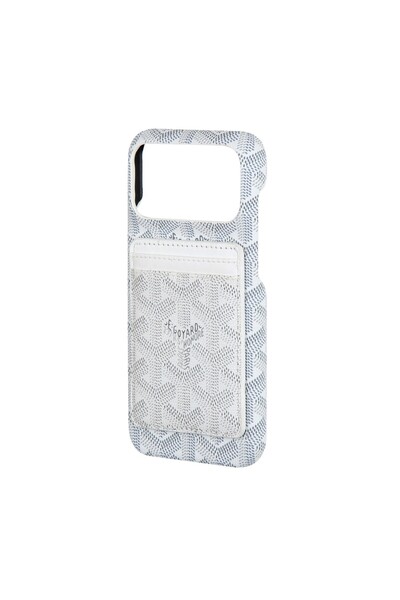 DUKKANCASE Magsafe Phone Case Dk286 with White Card Holder iPhone 17 Pro