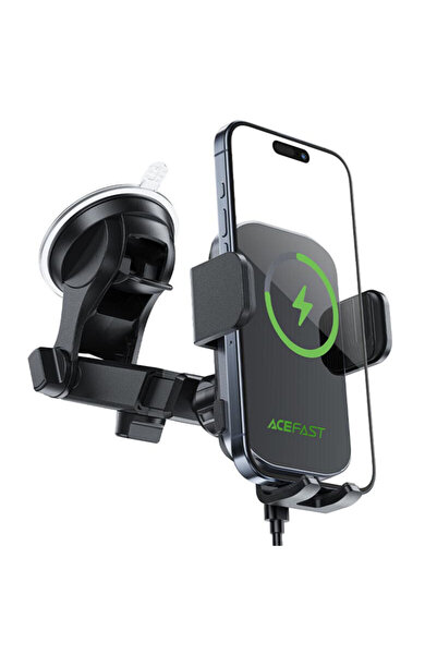 Acefast Suport telefon auto cu incarcare wireless D53, 15W