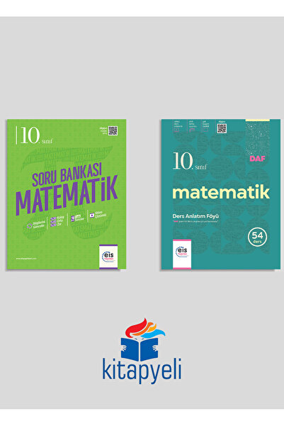 eis Yayınları Eis 10. Sınıf Matematik DAF ve Soru Bankası Seti [2li Set]
