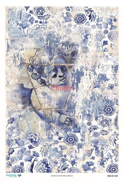 ehobici ورق ديكور نحاسي ماسي - 5150