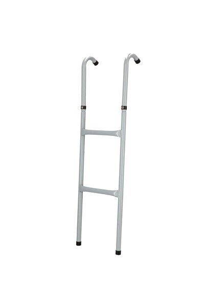 SERSIMO Universal steel ladder for trampolines, 2 steps, 90cm