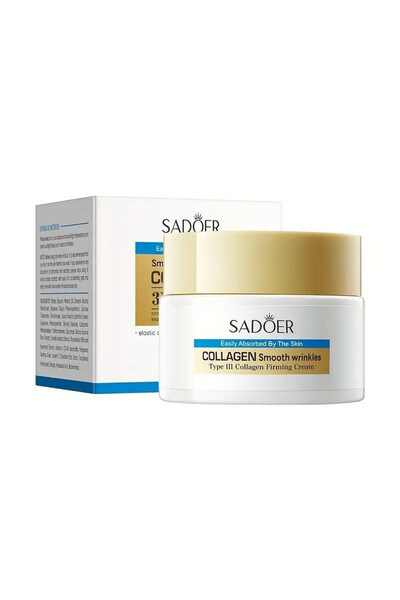 SADOER 3x Cremă de față cu colagen 60g