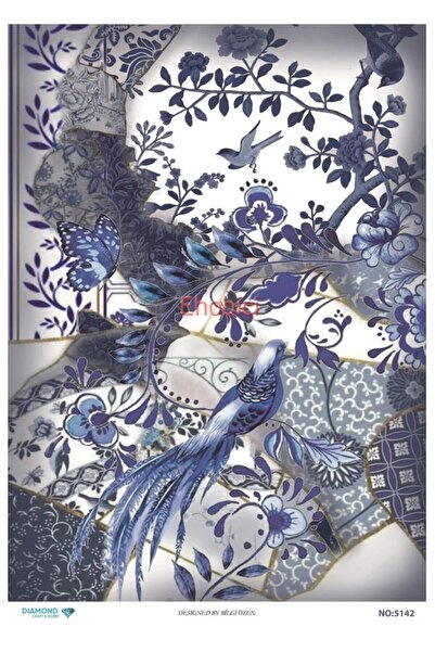 ehobici ورق ديكور من النحاس الماسي - 5142