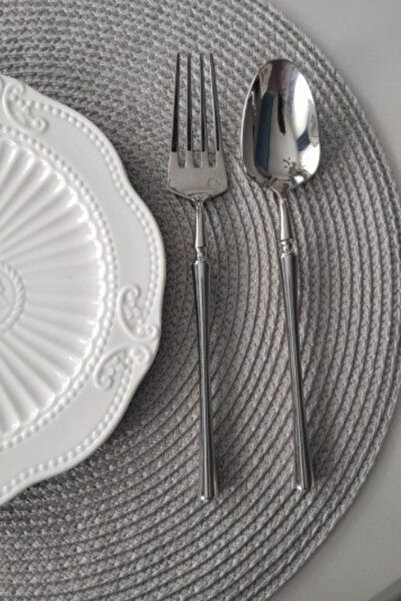 Salvia Dione Set of 2 Coasters - Wicker American Style & Jute Plate Coasters - Decorative Lux Tableware Presentation Wicker Coasters