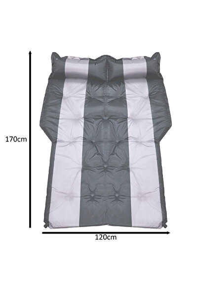 OEM Inflatable car mattress 170x120 cm, with integrated pillow and carrying case, black