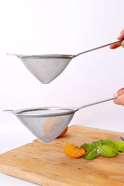 Depa Wire Strainer with Handle 10cm Stainless Steel Conical Kitchen Strainer