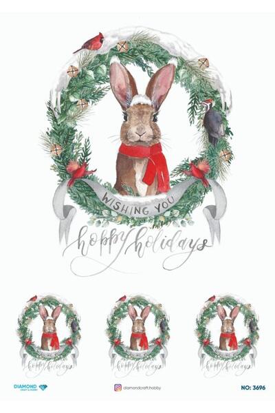 ehobici ورق ديكور نحاسي ماسي - 3696