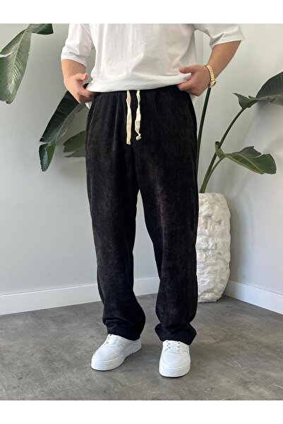 Quik-max Kadife Baggy Pantolon