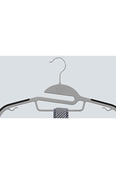 OEM SONGMICS Set of 50 Clothes Hangers, Non-Slip, Tie Bar and Swivel Hook, 42