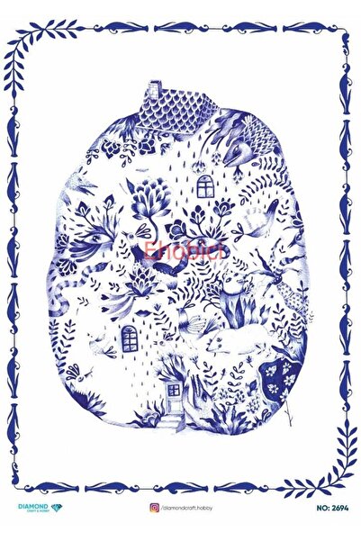 ehobici ورق ديكور من النحاس الماسي - 2694