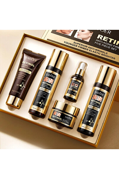SADOER retinol anti-aging facial care set (5 pcs)