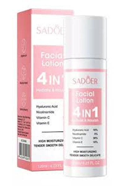 SADOER îngrijire facială hidratantă și hrănitoare (4 în 1) 120 ml