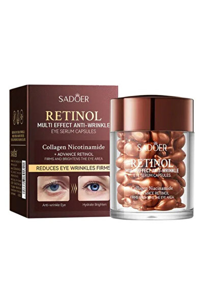 SADOER Retinol Multi Effect Anti-Wrinkle Eye Serum Capsules