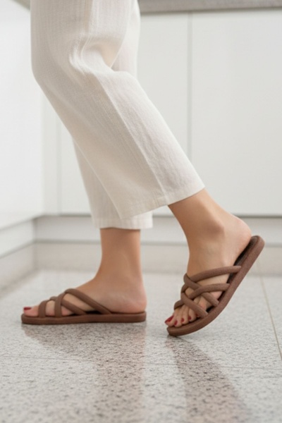 Modafırsat Daily Women's Slippers Washable Non-Slip Slippers Sea Bathroom Dowry Bundle Beach Slippers