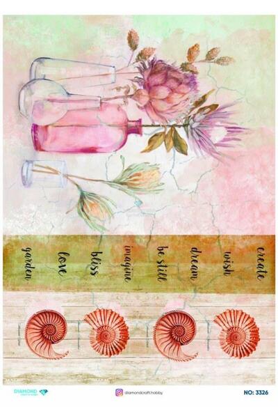 ehobici ورق ديكور نحاسي ماسي - 3326