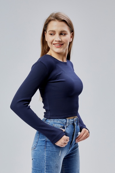 M MOONCOVER Body sezonier cu detaliu pentru degete Mooncover pentru femei - bleumarin