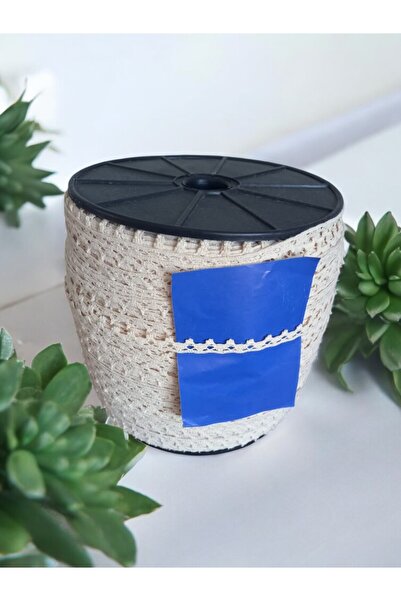 Genel Markalar Kopanaki Pamuk Dantel Su işi 5 metre - 1CM