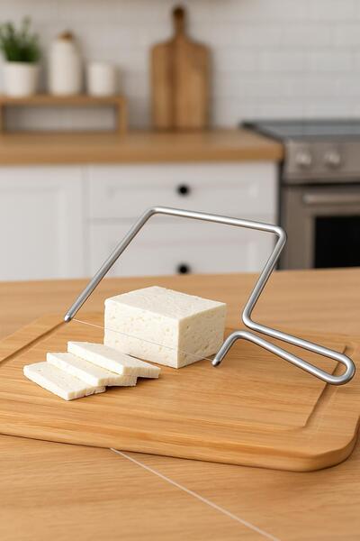 Depa Stainless Steel Cheese Cutting Wire Butter and Dessert Slicer 23cm
