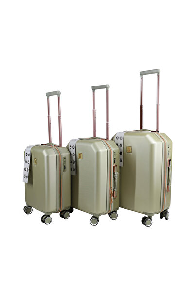 D Dive Hard side Suitcase on Wheels Ultra Lightweight ABS Light Spinner Trolley Case