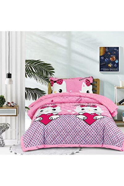 Roshen 3 Piece Soft and Fluffy Medium Fill Baby Crib Bedding Quilt Set Single Size for Boys and Girls