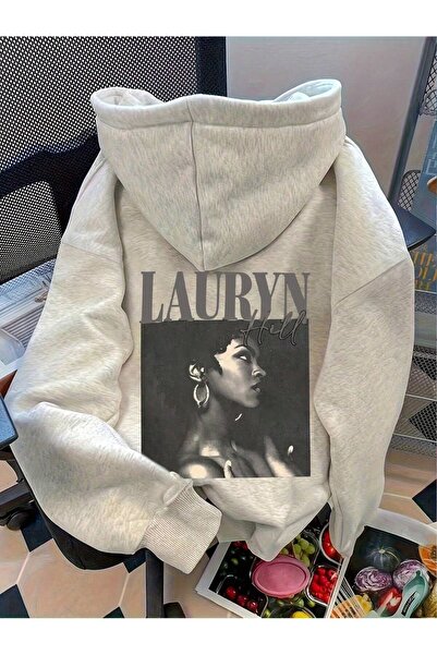 StartMore هودي نسائي بتصميم لورين هيل، أسلوب Y2K لطيف، لون موحد بأكمام طويلة ...