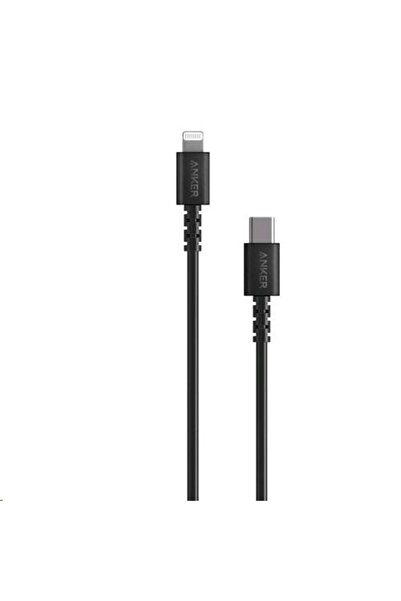 Anker كابل Lightning/Type-C - أسود