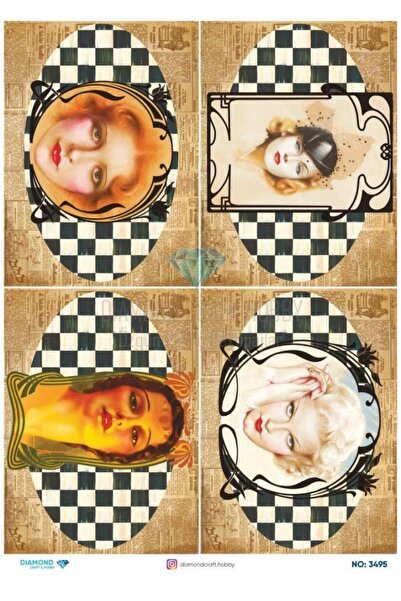 ehobici ورق ديكور نحاسي ماسي - 3495