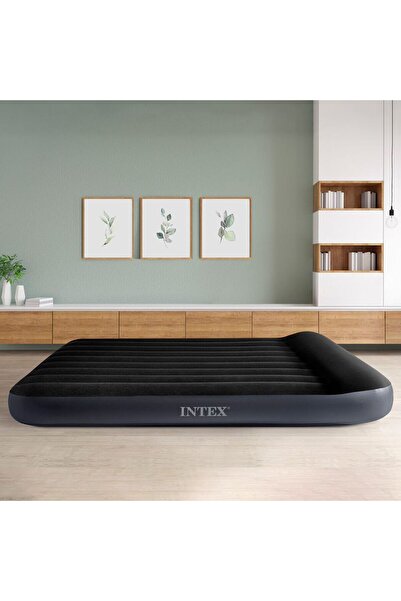 SERSIMO Intex Queen Dura Beam inflatable mattress, 203x152x25cm