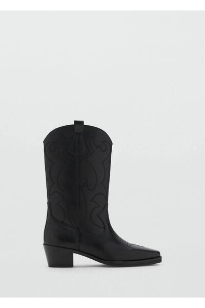 Mango Teen Kovboy tarz deri bot