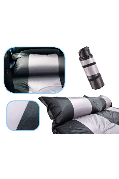 OEM Inflatable car mattress 170x120 cm, with integrated pillow and carrying case, black