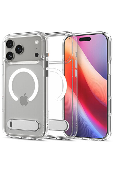 Spigen Carcasă MagSafe Hybrid S pentru iPhone 17 Pro Ultra, transparentă