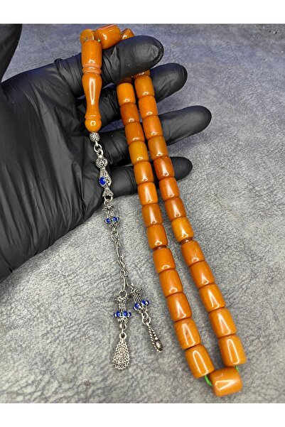 Mos Tespih Large Size High-End Collection Release Tightening Amber Prayer Beads