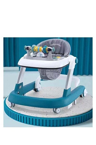 Store7 مشاية أطفال رالي وكرسي مرتفع مع موسيقى لتعزيز حاسة السمع