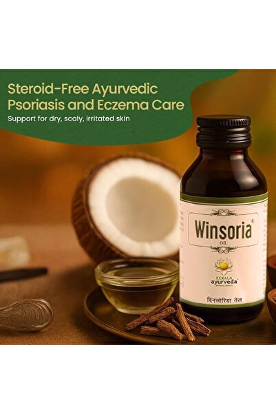 KERALA ayurveda زيت وينسوريا، 100 مل - للجنسين البالغين الذين يعانون من مشاكل...