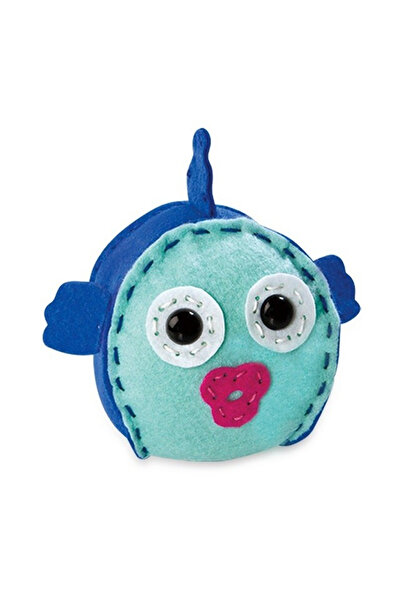 Flippy Set de creație pernă pentru copii Model 2, Dream Kids, Pește