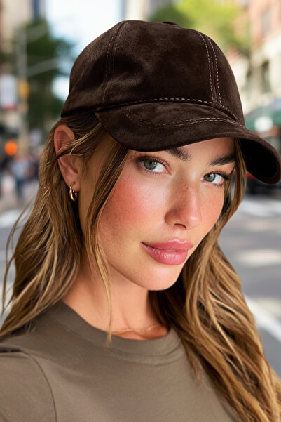 LAGRANZE Pălărie premium pentru femei din piele naturală nubuck