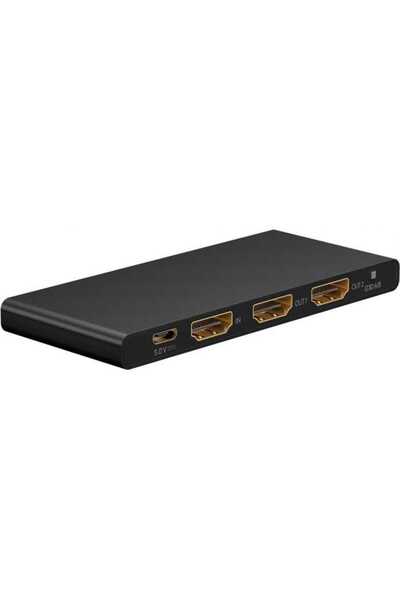 goobay Splitter HDMI 4K 60Hz V2.0 1x HDM 1 la 2x HDMI activ 58481