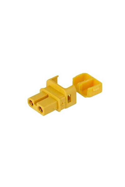 AMASS DC power plug XT30 female 2 pins on cable with solder 15A 500V XT30ULW-F