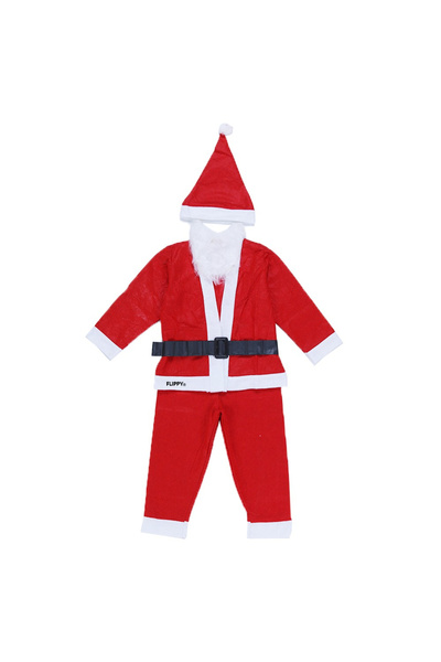 Flippy ® Santa Claus Costume for Boys, 4-6 years, 5 pieces, Polar