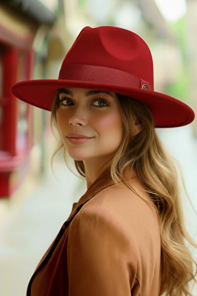 LAGRANZE Women's French Cashmere Fedora Hat