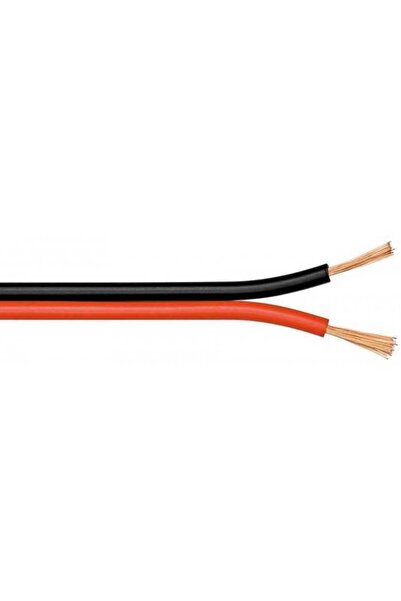 goobay Καλώδιο ηχείου 2x0.75mm CCA κόκκινο/μαύρο 15022